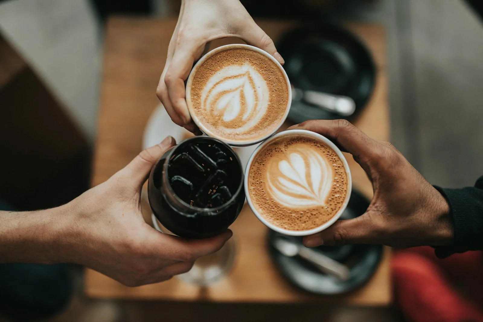 Coffee and brewing scene representing the estate