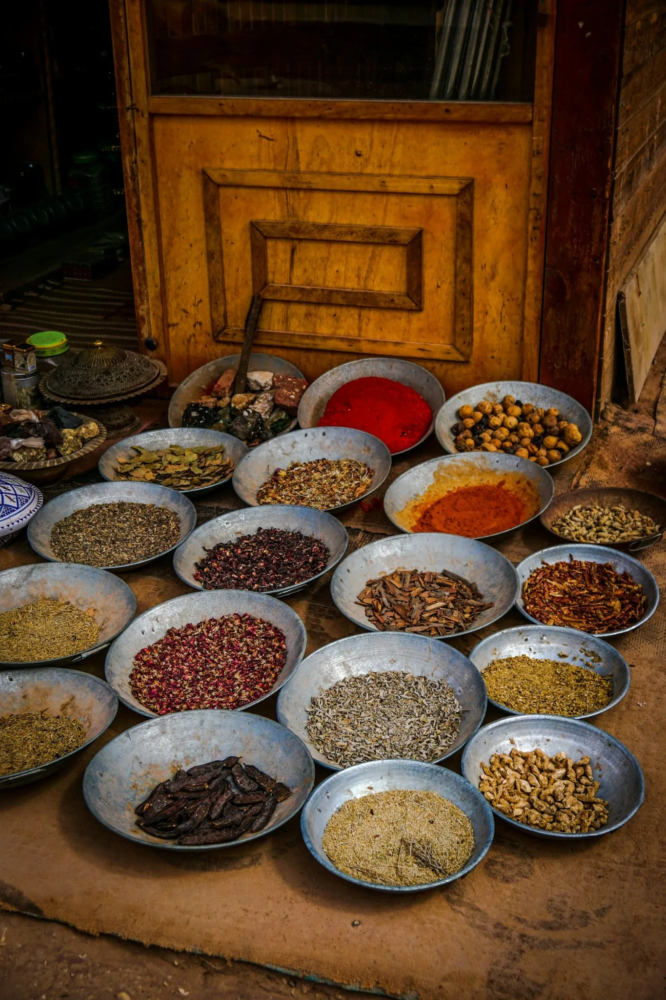 Intercropped ingredients and spices